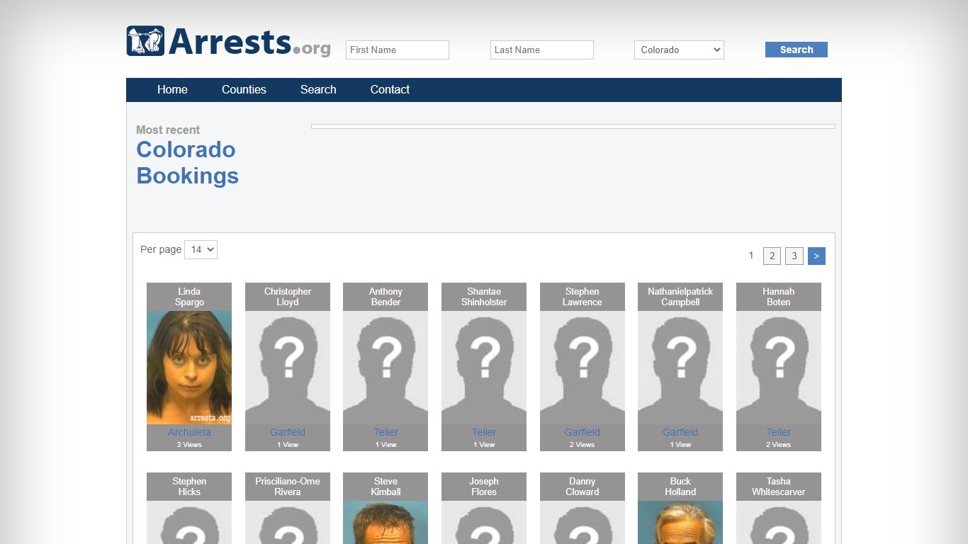 Colorado Arrests and Inmate Search